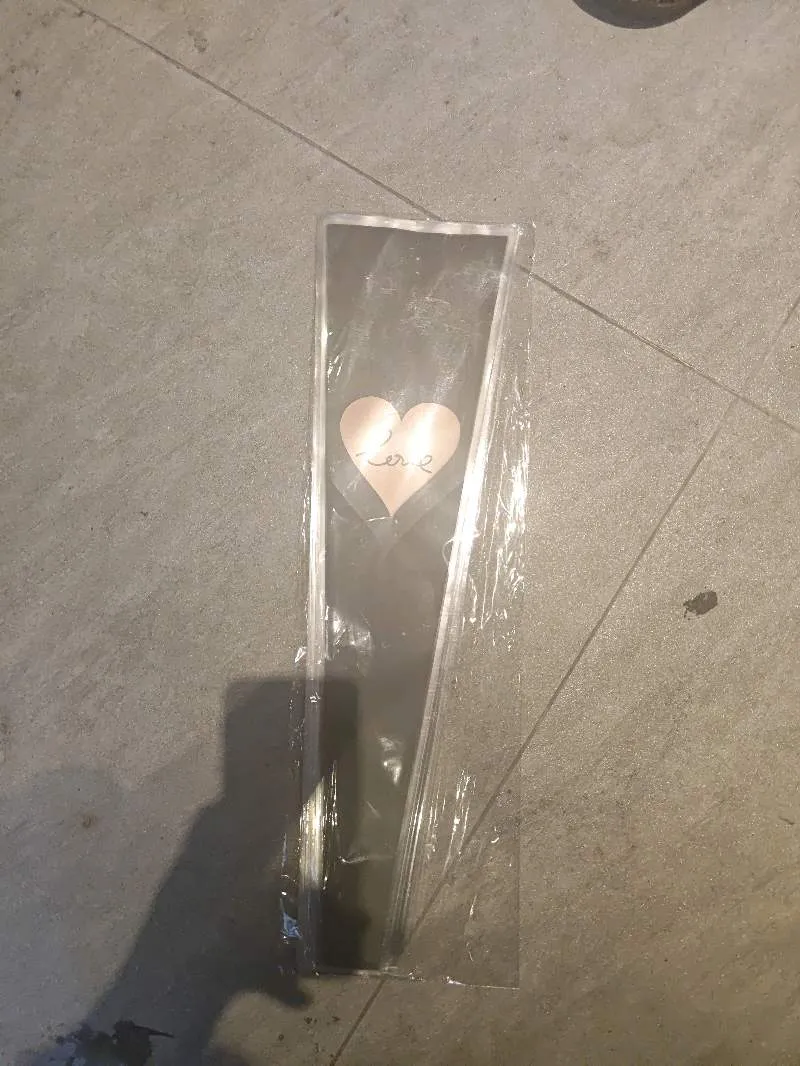 Túi đơn bóng kính gói hoa tươi, hoa sáp trong suốt túi 20,50 chiếc ảnh 52