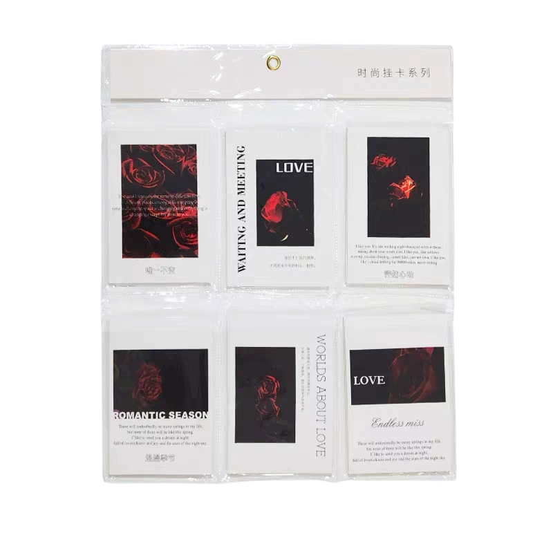 Thiệp hoa đơn bốn mùa trao gửi lời yêu thương  (nhiều mẫu - túi 45 chiếc ) ảnh 28