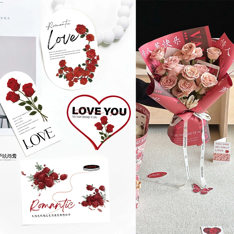 Thiệp hoa đơn bốn mùa trao gửi lời yêu thương  (nhiều mẫu - túi 45 chiếc ) ảnh 18