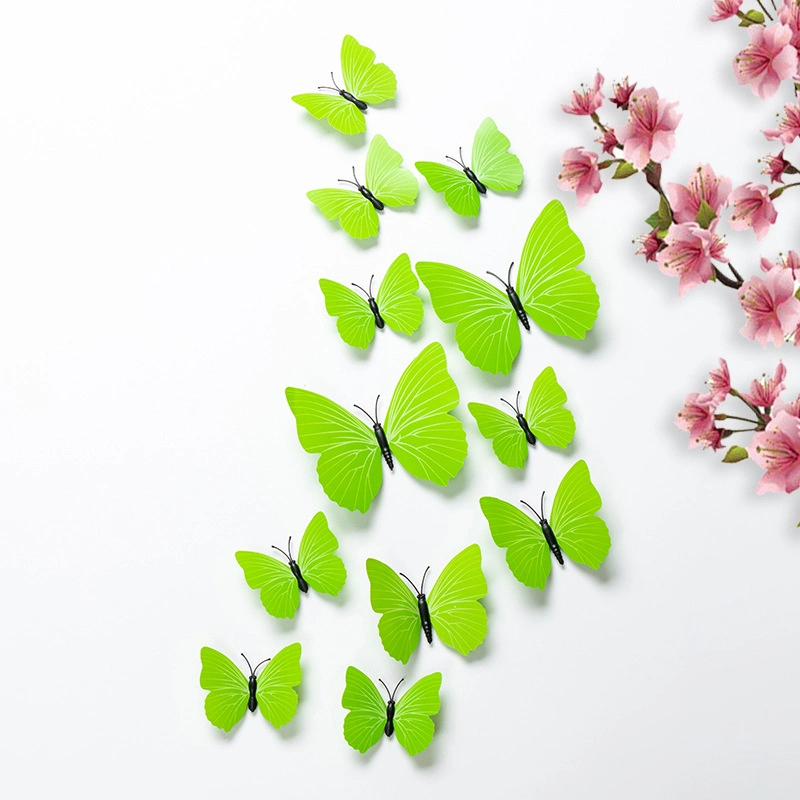 Set 2 túi 24 bướm nam châm trang trí bó hoa, cửa kính, giỏ quả, tủ lạnh ảnh 19