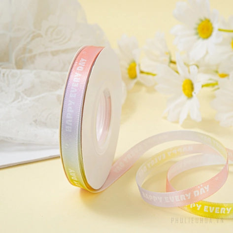 Ruy băng hoạt hình họa tiết sinh nhật cho bé cuộn 22m  ảnh 10