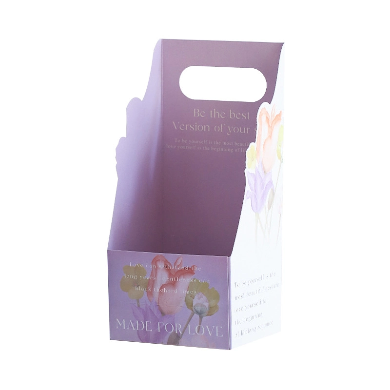 Hộp hoa tươi giấy cứng chống nước có quai xách (combo 5 hộp) ảnh 11