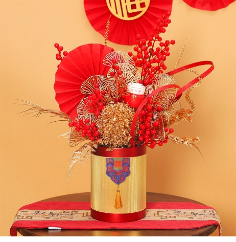 Sợi dây mây nhân tạo, tạo hình trang trí giỏ hoa quà 1,2cm x 25yard ảnh 2