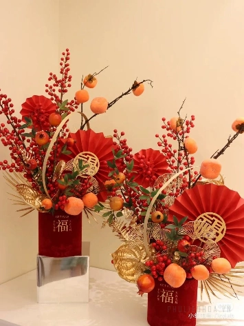 Sợi dây mây nhân tạo, tạo hình trang trí giỏ hoa quà 1,2cm x 25yard ảnh 3