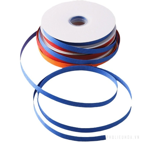 Sợi dây mây nhân tạo, tạo hình trang trí giỏ hoa quà 1,2cm x 25yard ảnh 6