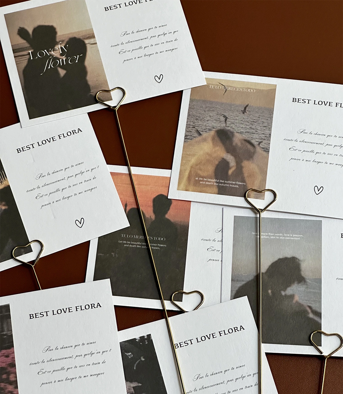 Bộ sưu tập thiệp hoa Postcard Love Flora 9 x 12 - (túi 20 chiếc) ảnh 6