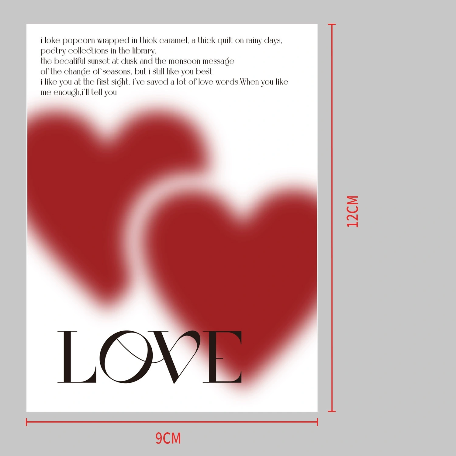 Bộ sưu tập thiệp hoa Postcard Love Flora 9 x 12 - (túi 20 chiếc) ảnh 17