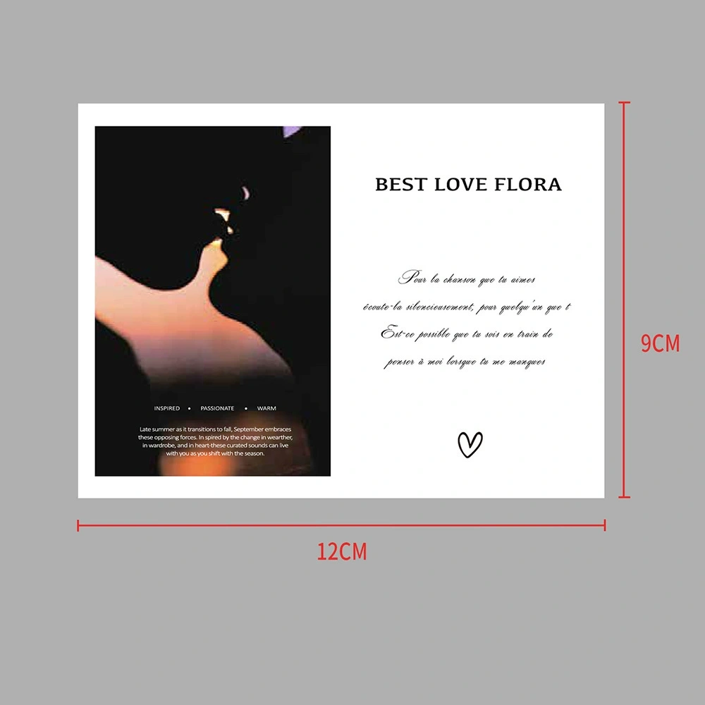 Bộ sưu tập thiệp hoa Postcard Love Flora 9 x 12 - (túi 20 chiếc) ảnh 27