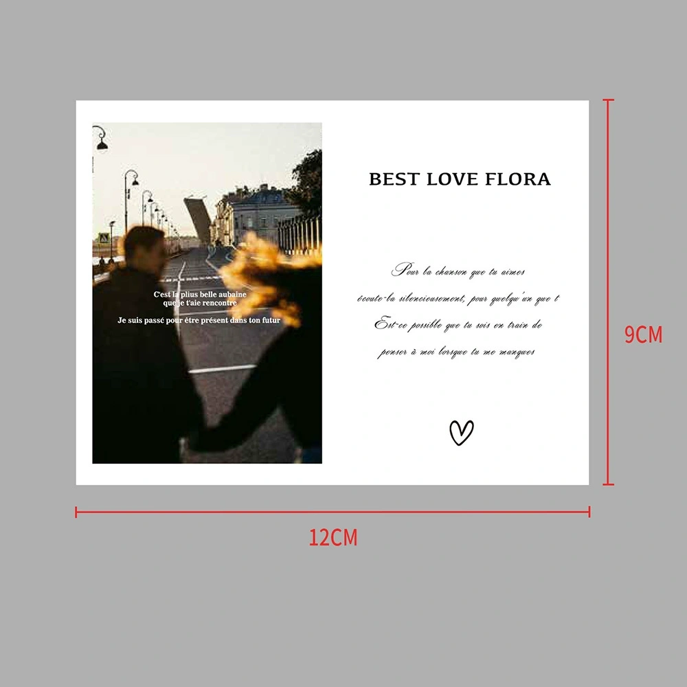 Bộ sưu tập thiệp hoa Postcard Love Flora 9 x 12 - (túi 20 chiếc) ảnh 28