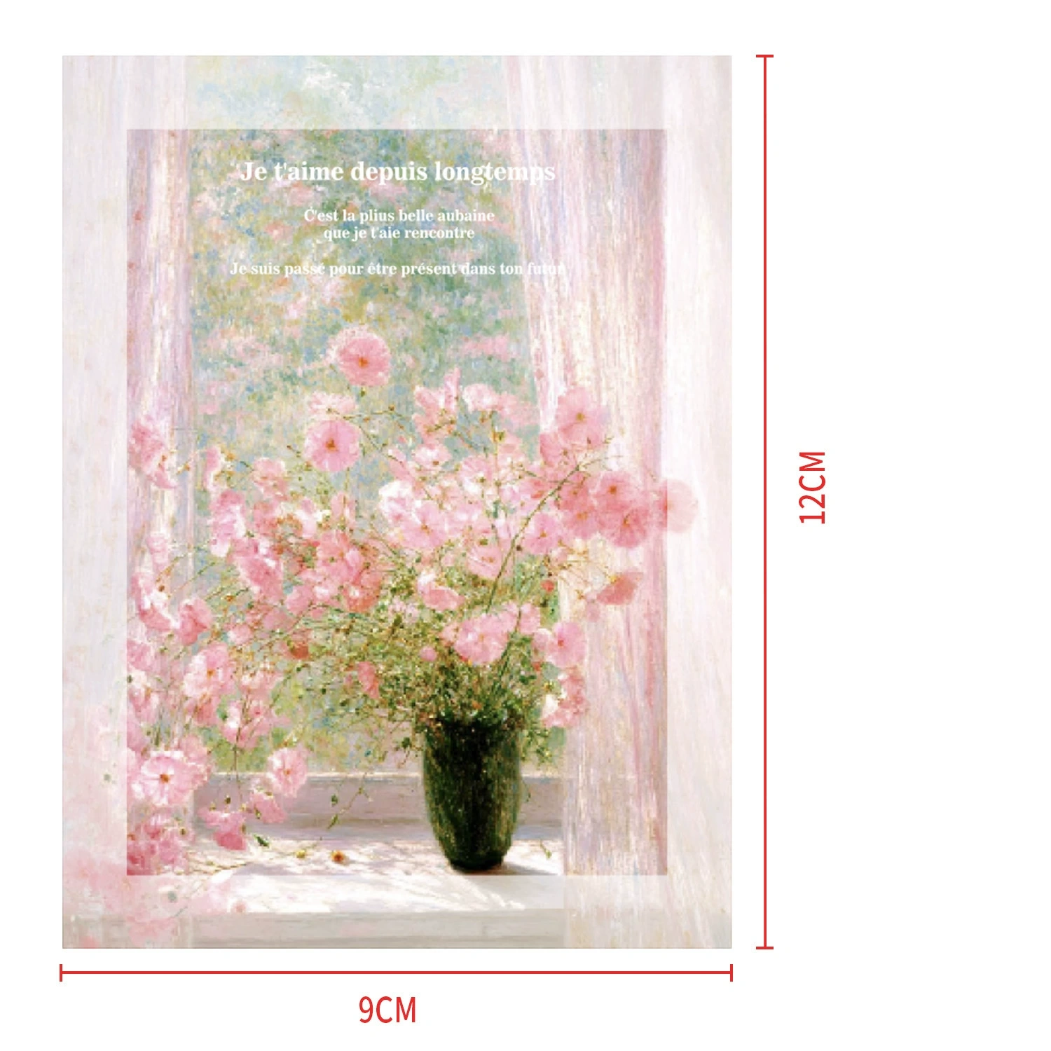 Bộ sưu tập thiệp hoa Postcard Love Flora 9 x 12 - (túi 20 chiếc) ảnh 40