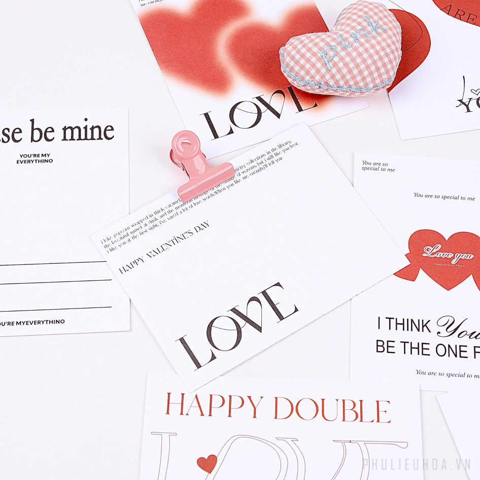 Bộ sưu tập thiệp hoa Postcard Love Flora 9 x 12 - (túi 20 chiếc) ảnh 2