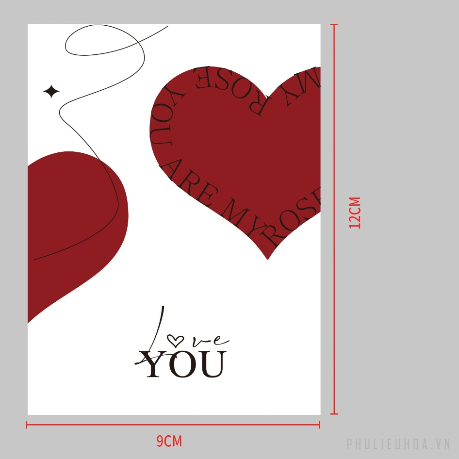 Bộ sưu tập thiệp hoa Postcard Love Flora 9 x 12 - (túi 20 chiếc) ảnh 19