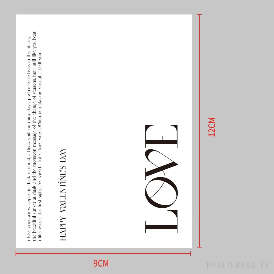 Bộ sưu tập thiệp hoa Postcard Love Flora 9 x 12 - (túi 20 chiếc) ảnh 21