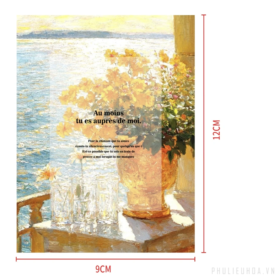 Bộ sưu tập thiệp hoa Postcard Love Flora 9 x 12 - (túi 20 chiếc) ảnh 36