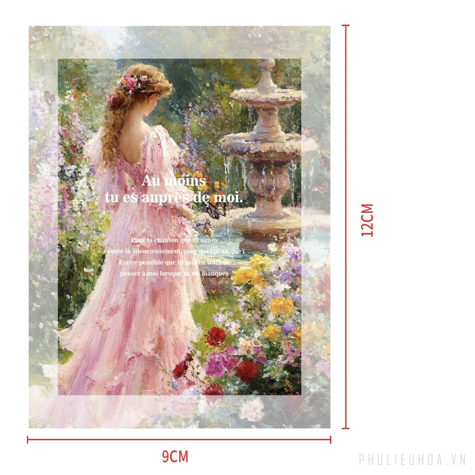 Bộ sưu tập thiệp hoa Postcard Love Flora 9 x 12 - (túi 20 chiếc) ảnh 39