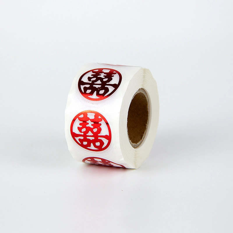 Cuộn 430 sticker dán chữ phúc 2cm ảnh 14