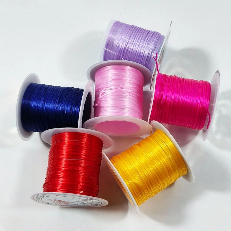 Combo 2 cuộn dây cước thủ công đàn hồi co giãn xâu trang sức 0.6 li x 10m  ảnh 7