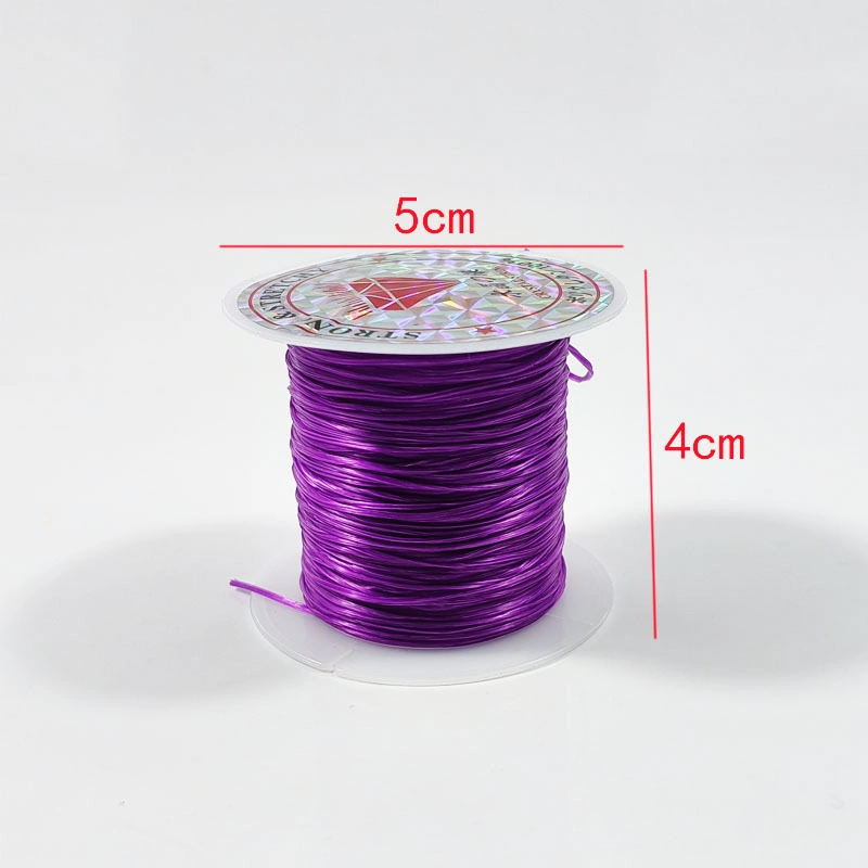 Combo 2 cuộn dây cước thủ công đàn hồi co giãn xâu trang sức 0.6 li x 10m  ảnh 8