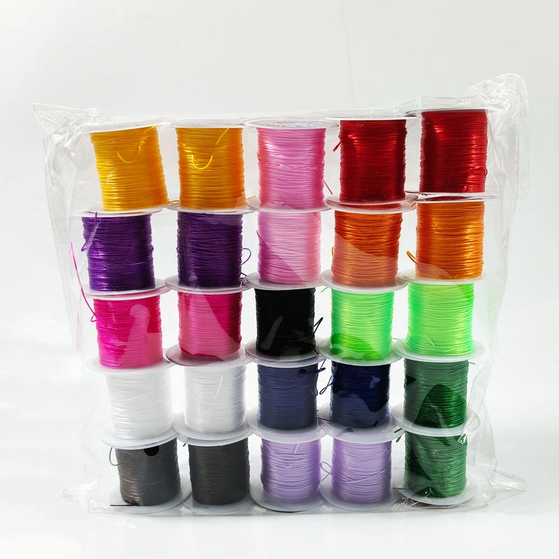 Combo 2 cuộn dây cước thủ công đàn hồi co giãn xâu trang sức 0.6 li x 10m  ảnh 9