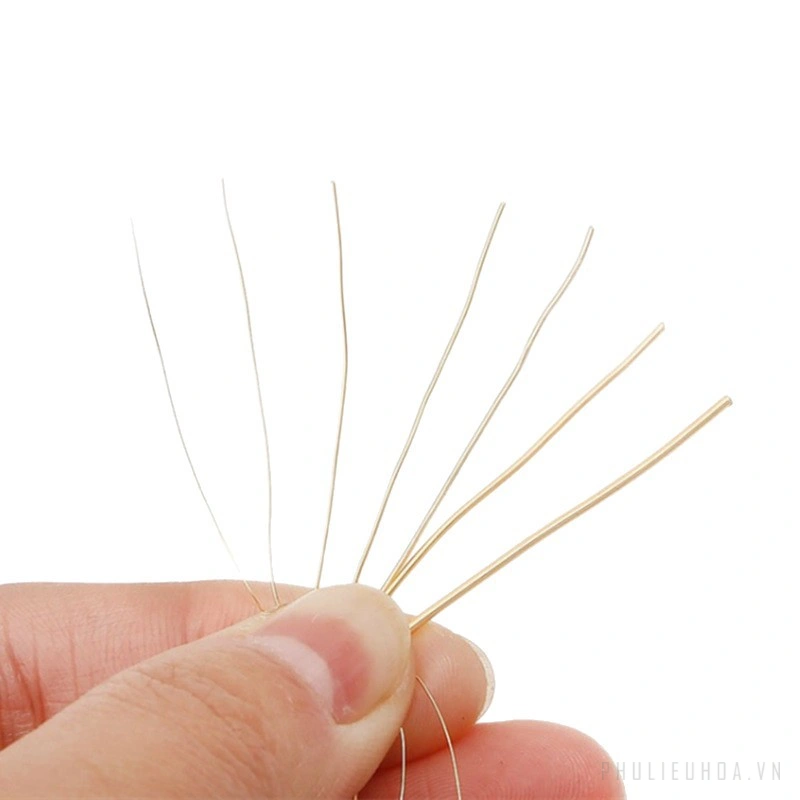 Cuộn dây đồng uốn thủ công làm trang sức handmade 0.3mm x 15m ảnh 13