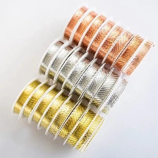 Cuộn dây đồng uốn thủ công làm trang sức handmade 0.3mm x 15m ảnh 3