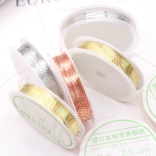 Cuộn dây đồng uốn thủ công làm trang sức handmade 0.3mm x 15m ảnh 9