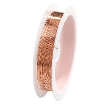 Cuộn dây đồng uốn thủ công làm trang sức handmade 0.3mm x 15m ảnh 10