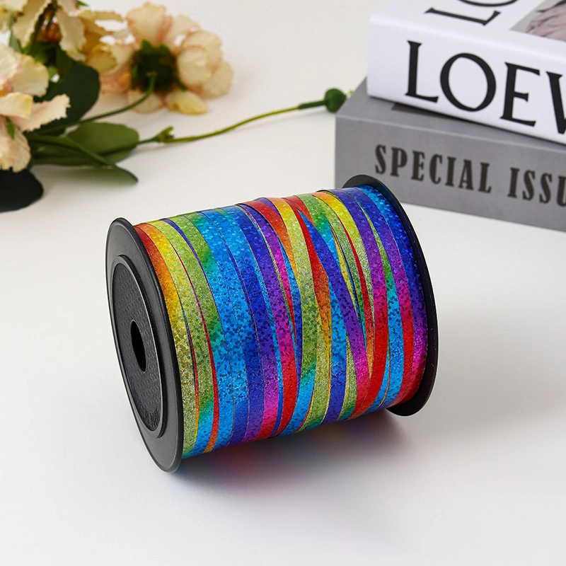 Ruy băng nhựa bản 5mm x 220m cột bong bóng ảnh 35