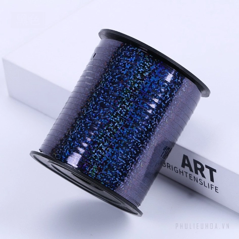 Ruy băng nhựa bản 5mm x 220m cột bong bóng ảnh 35