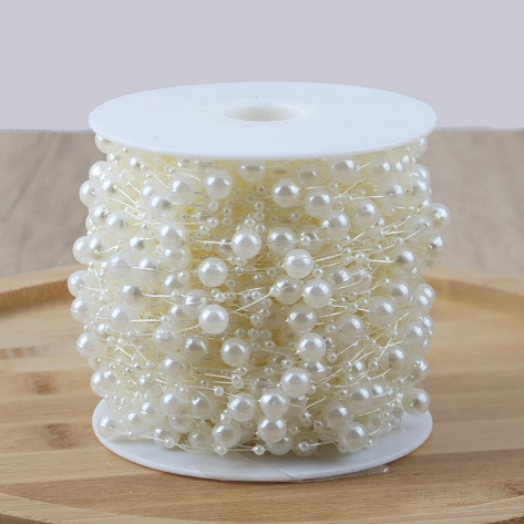 Cuộn dây ngọc trai trang trí hoa cưới và phụ kiện  ảnh 19