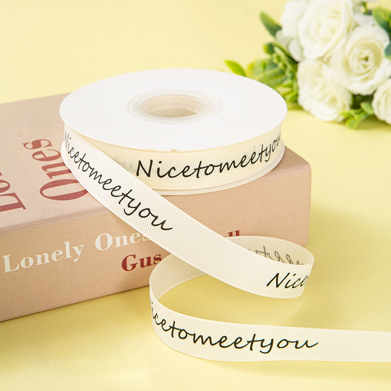 Ruy băng sinh nhật trắng sữa khổ 2cm x 22m Happy Birth Day ảnh 22