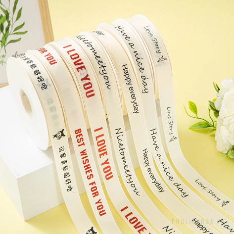 Ruy băng sinh nhật trắng sữa khổ 2cm x 22m Happy Birth Day ảnh 14