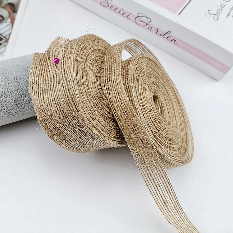 Ruy băng vải bố, dây đay, dây gai cuộn 10 yard ảnh 12