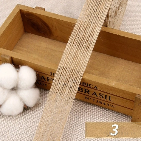 Ruy băng vải bố, dây đay, dây gai cuộn 10 yard ảnh 19