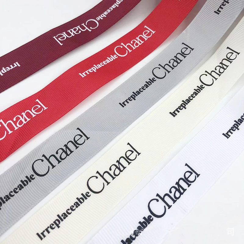 Ruy băng gân chữ Chanel 2cm x 32yard ảnh 4