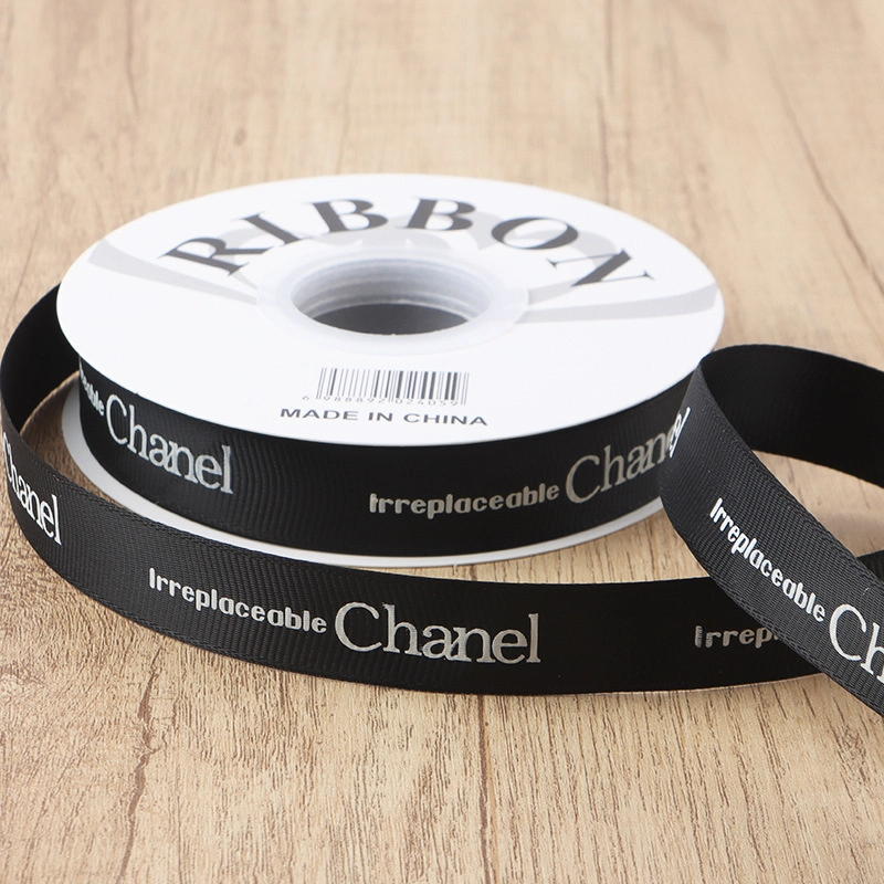Ruy băng gân chữ Chanel 2cm x 32yard ảnh 20