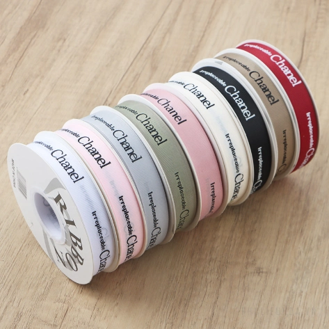 Ruy băng gân chữ Chanel 2cm x 32yard ảnh 9