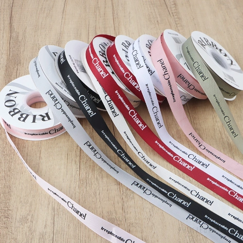 Ruy băng gân chữ Chanel 2cm x 32yard ảnh 10