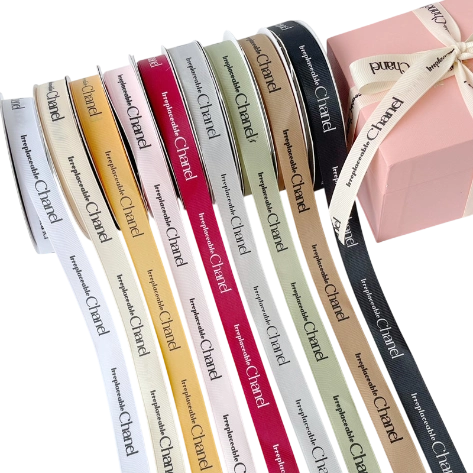 Ảnh sản phẩm Ruy băng gân chữ Chanel 2cm x 32yard 1