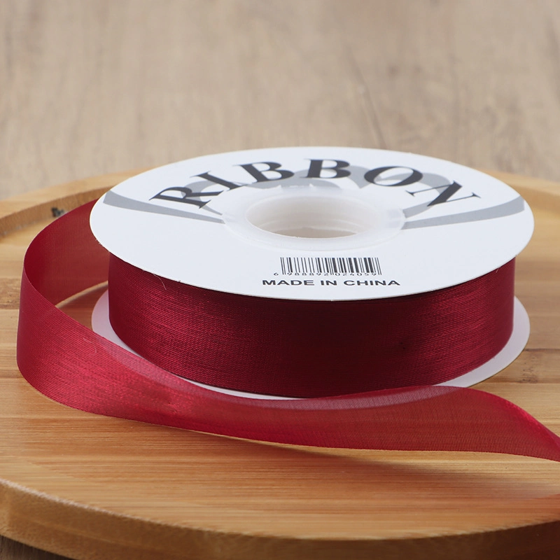 Ruy băng lụa lưới xuyên thấu, mỏng nhẹ mềm mại 2,5cm x 20yard ảnh 15