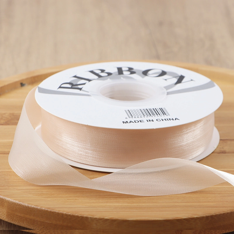 Ruy băng lụa lưới xuyên thấu, mỏng nhẹ mềm mại 2,5cm x 20yard ảnh 17