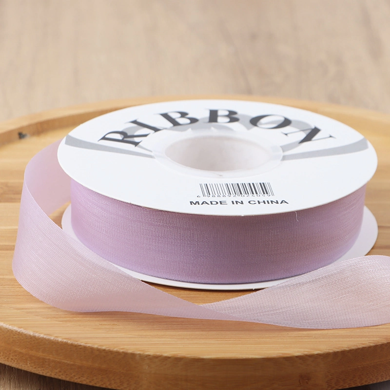 Ruy băng lụa lưới xuyên thấu, mỏng nhẹ mềm mại 2,5cm x 20yard ảnh 19