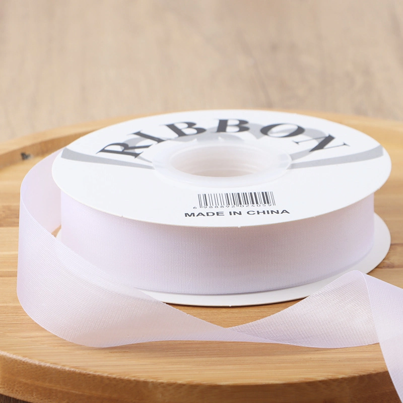 Ruy băng lụa lưới xuyên thấu, mỏng nhẹ mềm mại 2,5cm x 20yard ảnh 22