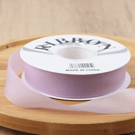 Ruy băng lụa lưới xuyên thấu, mỏng nhẹ mềm mại 2,5cm x 20yard ảnh 19