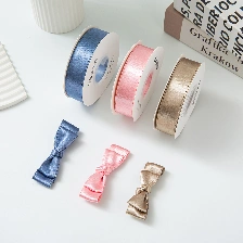 Cuộn ruy băng lụa nhung da PU ánh kim gói hoa buộc nơ quà tặng 2.5cm x 10yard ảnh 6