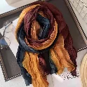 Khăn trải bàn runner vải voan lưới nhún lượn sóng đủ màu trang trí bàn tiệc, phông nền, background chụp ảnh 
 ảnh 3