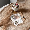 Khăn trải bàn runner vải voan lưới nhún lượn sóng đủ màu trang trí bàn tiệc, phông nền, background chụp ảnh 
 ảnh 15
