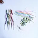 Hộp nến xoắn trang trí bánh kem 6 cây Rainbow Candle 15cm sáp cao cấp 
 ảnh 2