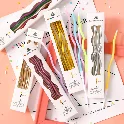 Hộp nến xoắn trang trí bánh kem 6 cây Rainbow Candle 15cm sáp cao cấp 
 ảnh 3