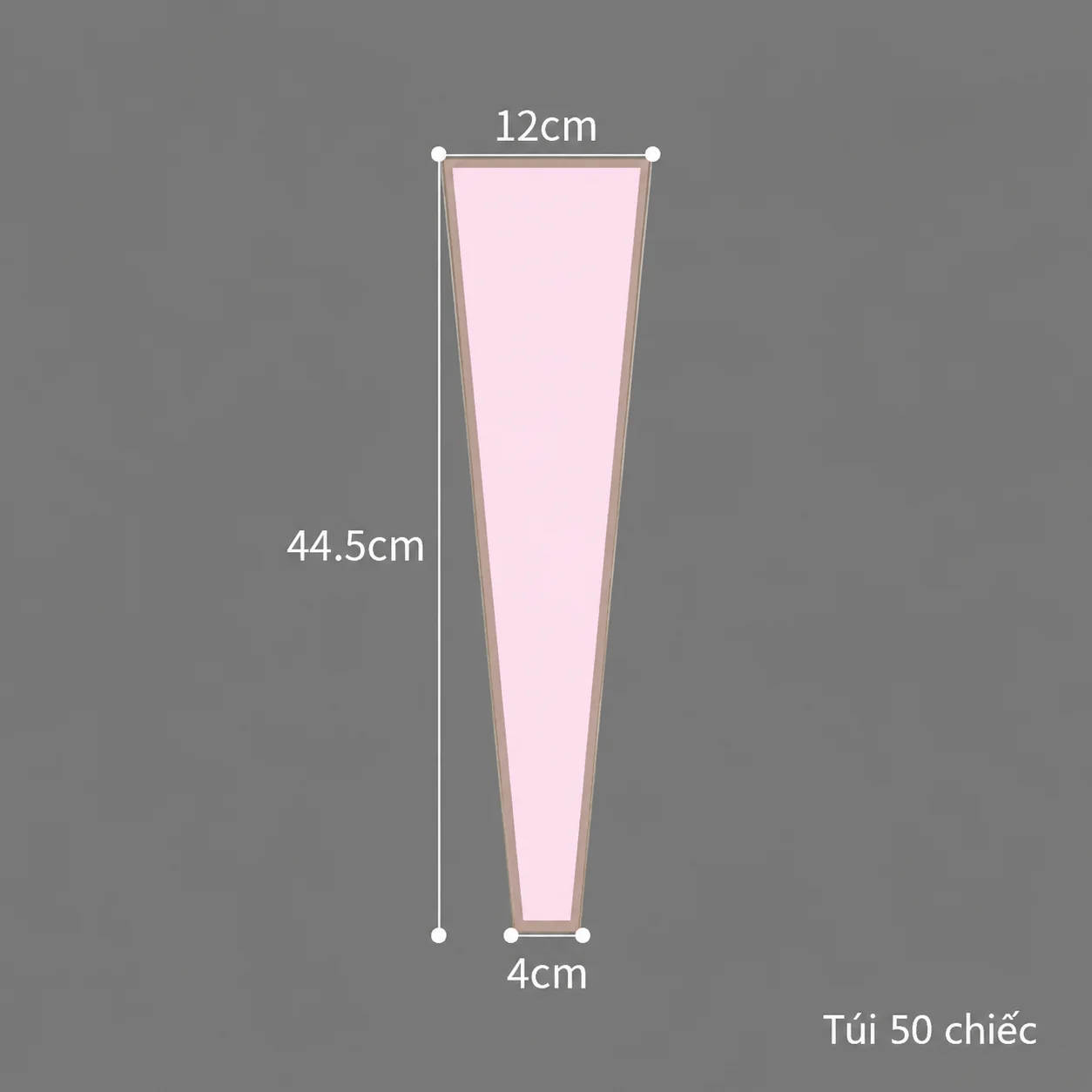 Túi đơn bóng kính gói hoa tươi, hoa sáp trong suốt túi 20,50 chiếc ảnh 53